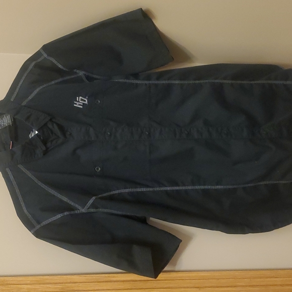 Men's Black Button Down Harley Davidson Shirt. Size XL. - Picture 3 of 3